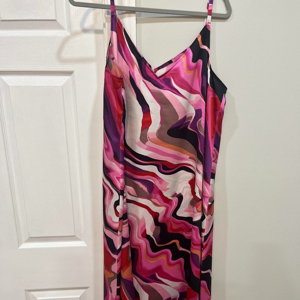 Hot Pink MSK Maxi Dress